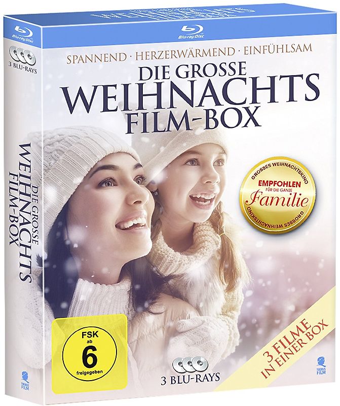 Die große Weihnachtsfilm-Box für Kids [3 Discs] Blu-ray Disc