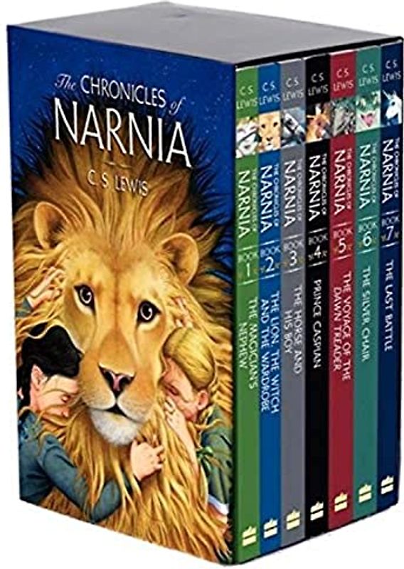 The Chronicles of Narnia 7-Book Box Set + Trivia Book