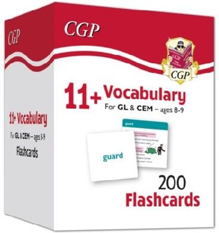 11+ Vocabulary Flashcards for Ages 9-10 - Pack 1