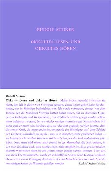 Okkultes Lesen und okkultes Hören