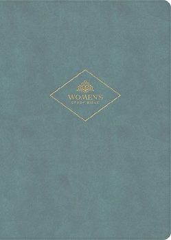 CSB Women's Study Bible, Earthen Teal Suedesoft Leathertouch