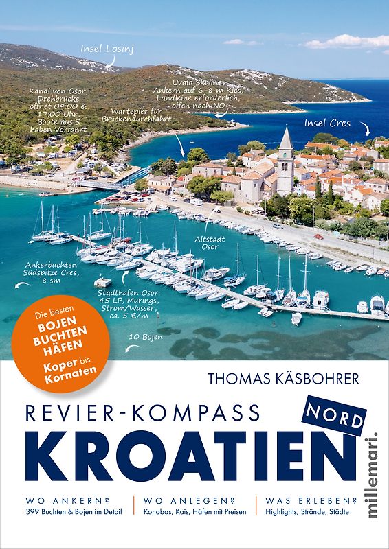 Revier-Kompass Kroatien Nord. 3. Auflage 2024
