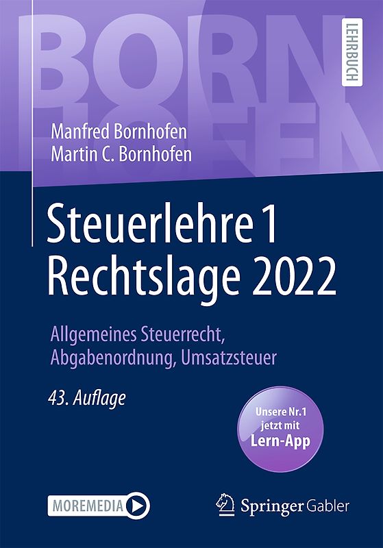 Steuerlehre 1 Rechtslage 2022