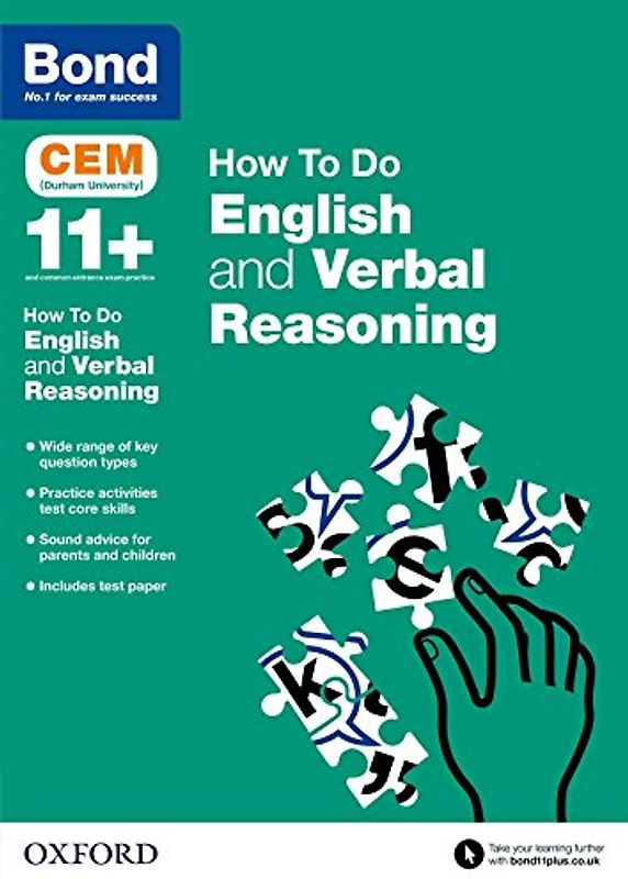 Bond 11+: CEM How To Do: English and Verbal Reasoning