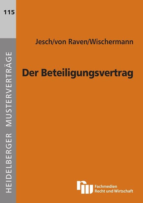 Der Beteiligungsvertrag