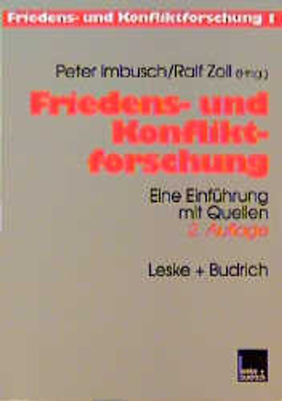 Friedens- und Konfliktforschung