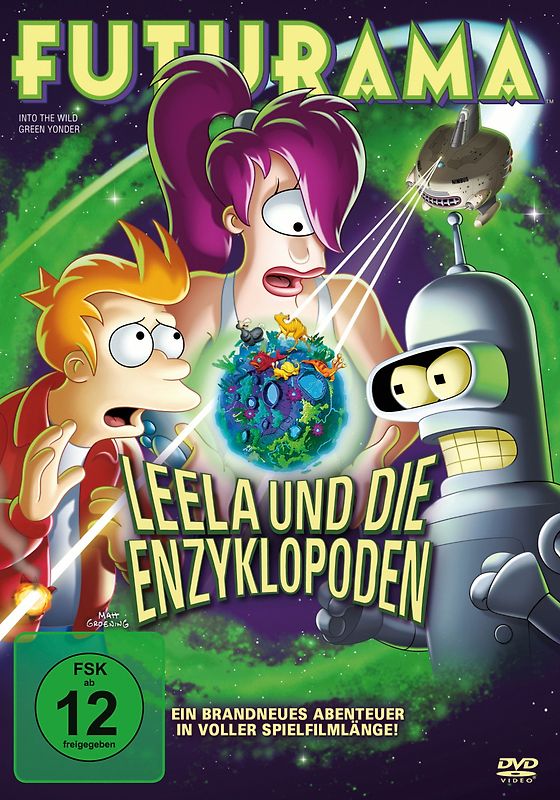 Futurama - Leela und die Enzyklopoden DVD