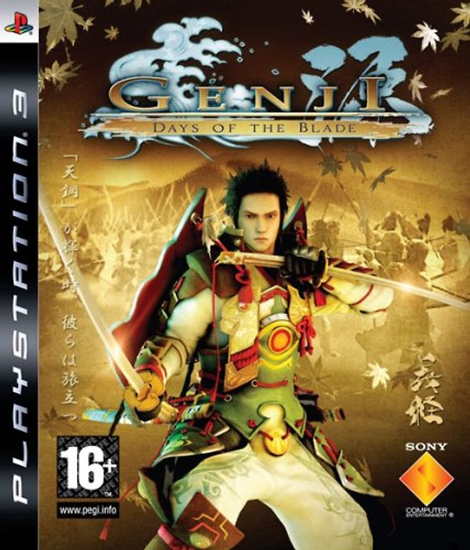 Genji Days Of The Blade Game  internationale Version PlayStation 3