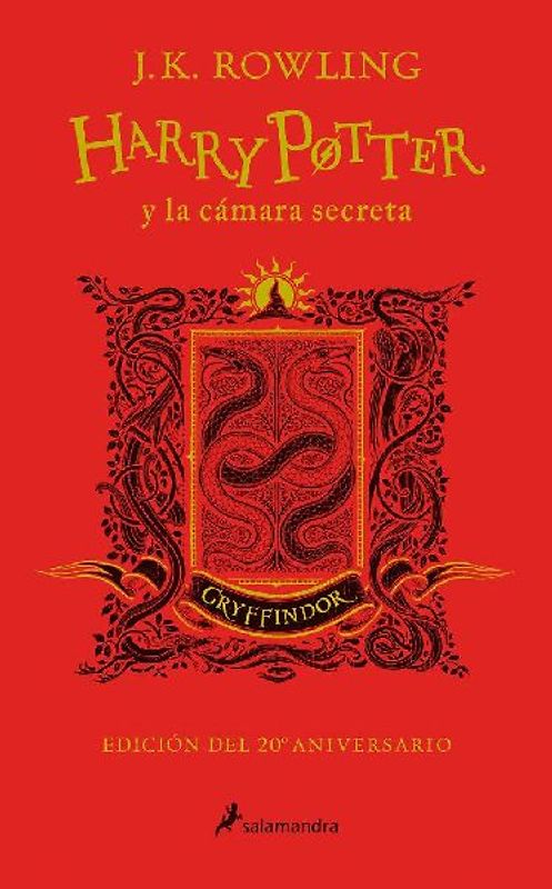 Harry Potter y la camara secreta: Casa Gryffindor: Rojo