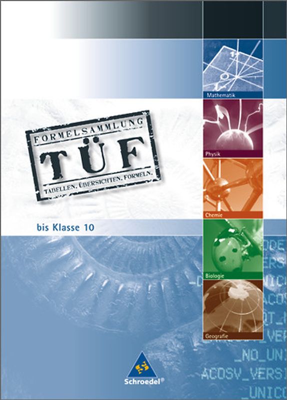 TÜF - Tabellen, Übersichten, Formeln