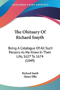 The Obituary Of Richard Smyth