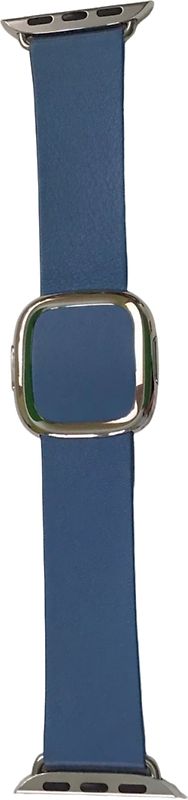Apple Watch 38/40/41 mm Bracelet en cuir moderne Small bleu