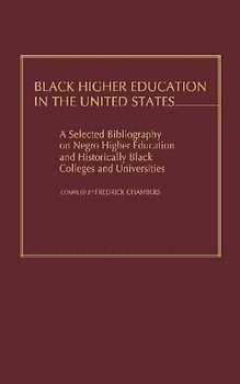 Black Higher Education in the United States