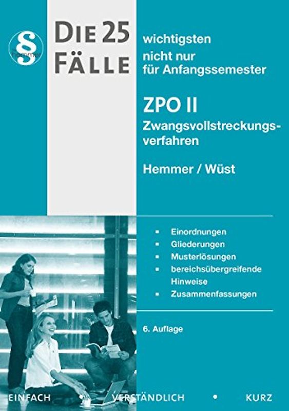 Die 25 wichtigsten Fälle ZPO II