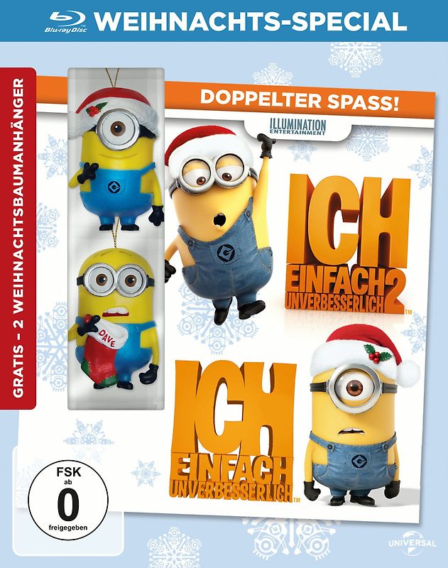 Ich - Einfach unverbesserlich 1&2 - Weihnachts-Special Blu-ray Disc