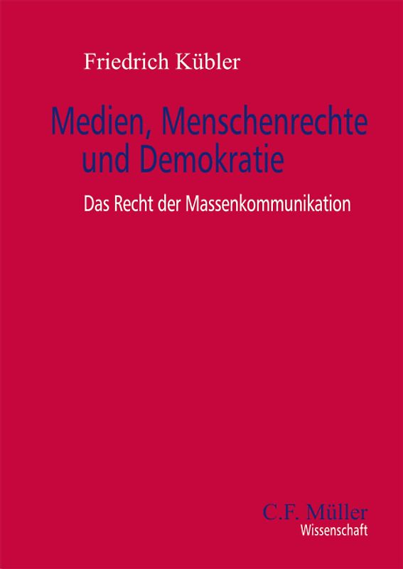 Medien, Menschenrechte und Demokratie