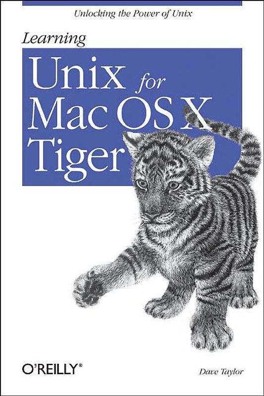 Learning Unix for Mac OS X Tiger.