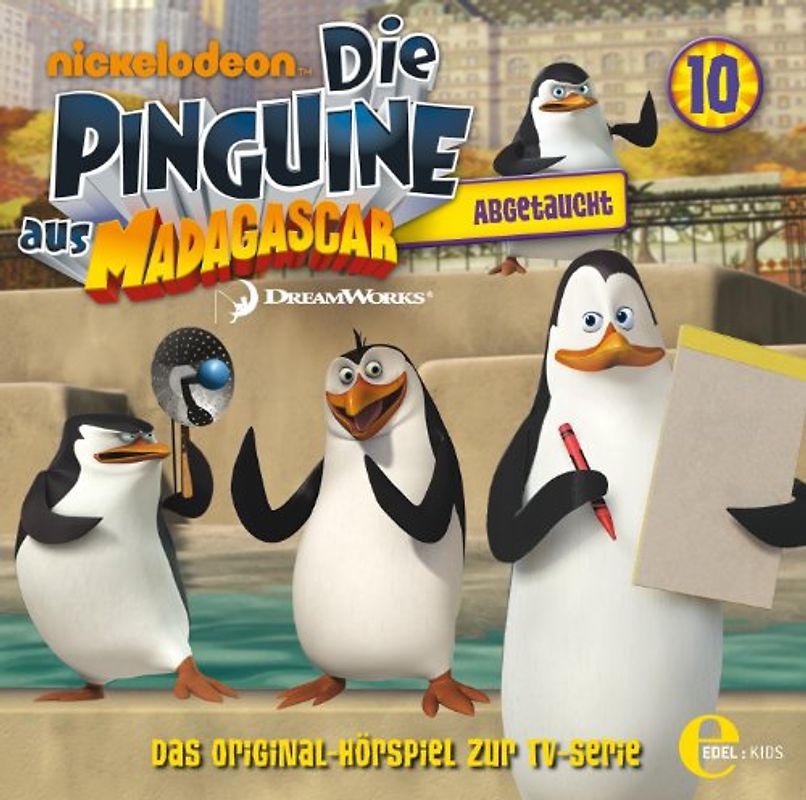 Die Pinguine aus Madagascar - (10)Hsp Z.TV-Serie-Abgetaucht