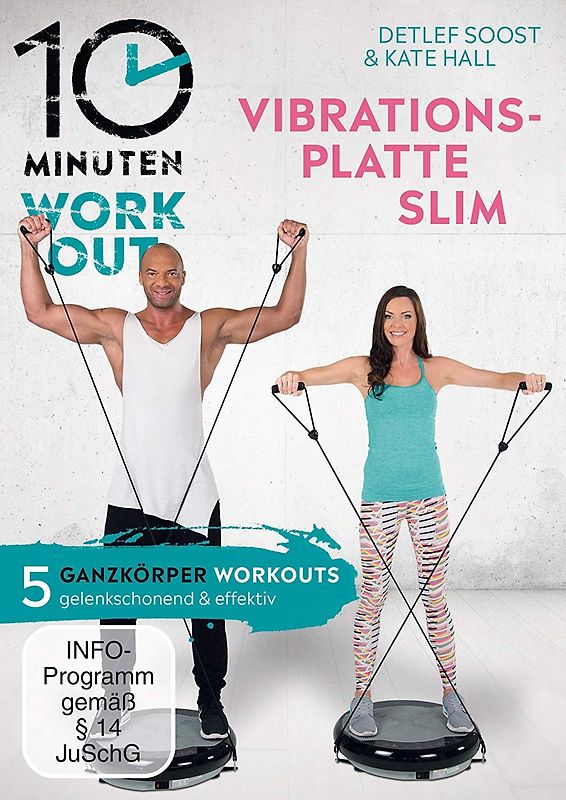 10 Minuten Workout - Vibrationsplatte Slim DVD