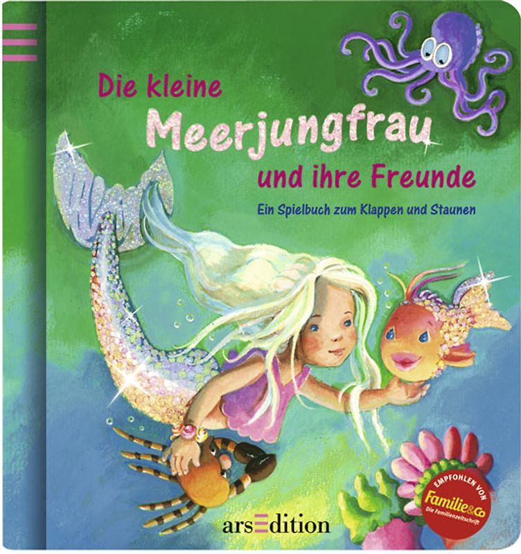 Die kleine Meerjungfrau und ihre Freunde. Ein Spielbuch zum Klappen und Staunen