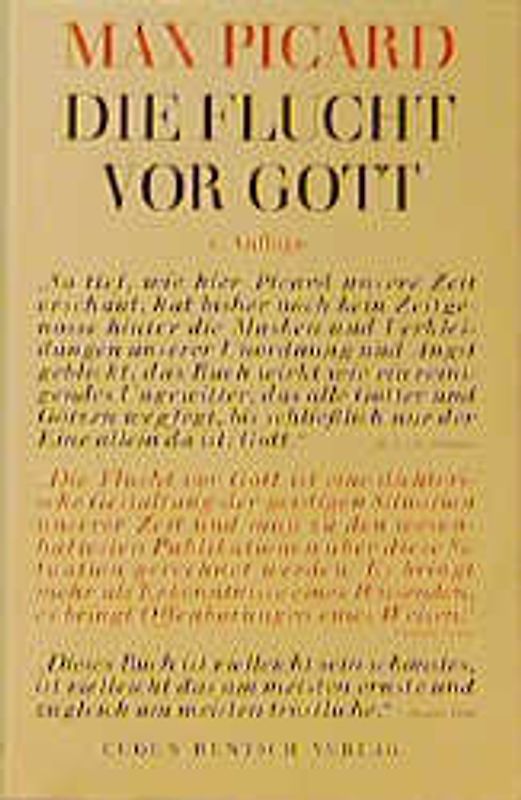 Die Flucht vor Gott