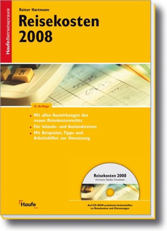 Reisekostentabelle 2008