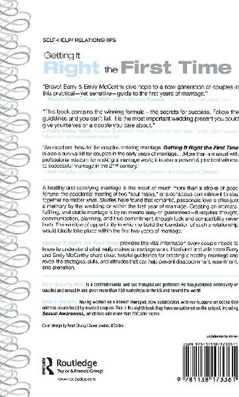 Getting It Right the First Time