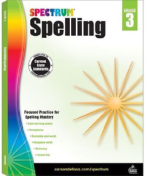 Spectrum Spelling, Grade 3
