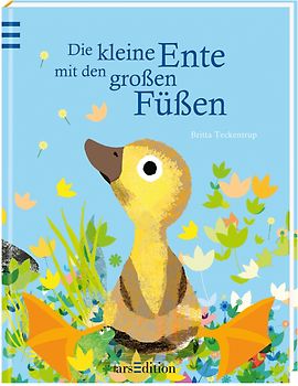 Die kleine Ente mit den großen Füßen