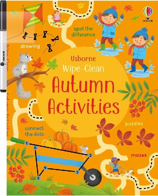 Wipe-Clean Autumn Activities