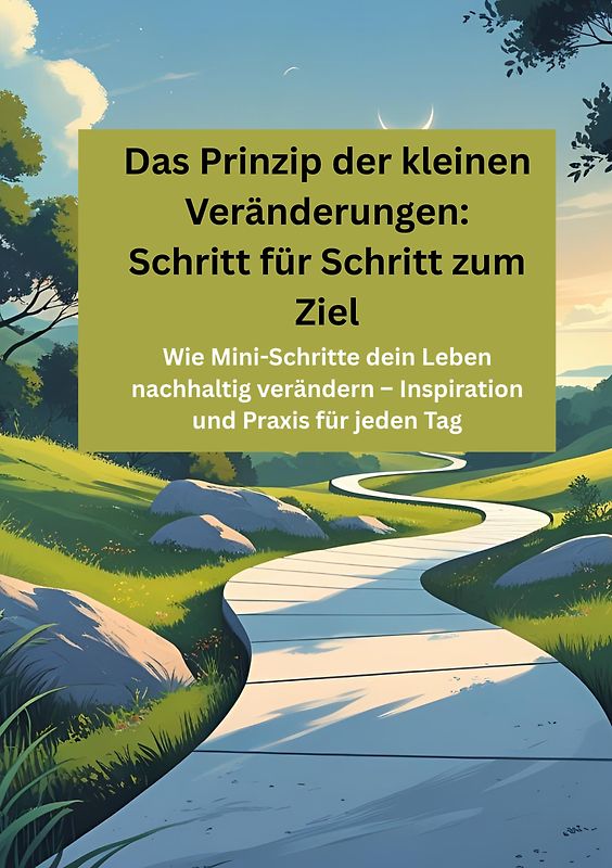 Das Prinzip der kleinen Veränderungen: Schritt für Schritt zum Ziel