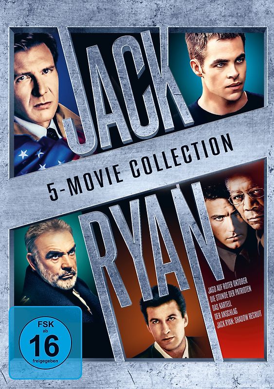 Jack Ryan 5 Movie Collection [5 Discs] DVD