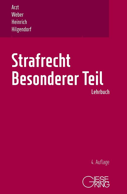 Strafrecht, Besonderer Teil