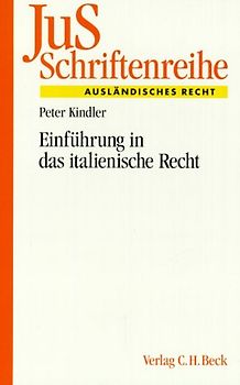 Einführung in das italienische Recht