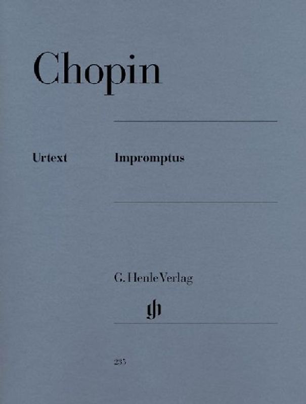 Impromptus. Klavier - Frederic Chopin