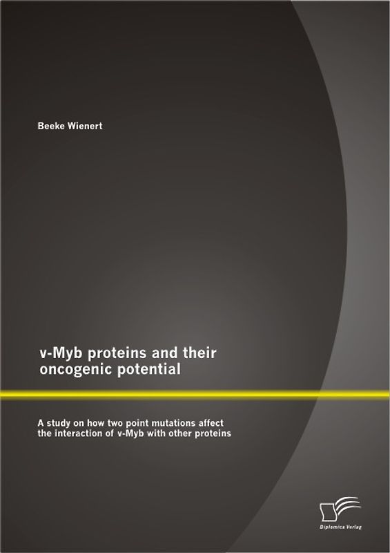 v-Myb proteins and their oncogenic potential: A study on how two point mutations affect the interaction of v-Myb with other proteins
