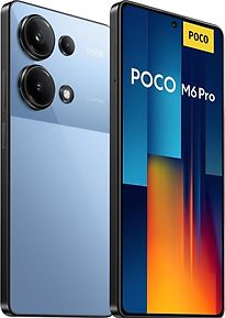 XIAOMI  Poco M6 Pro Smartphone d&eacute;bloqu&eacute; 8 Go de RAM 256 Go de ROM Bleu