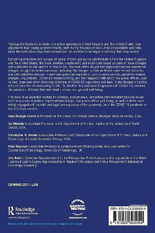 Policing the Pandemic