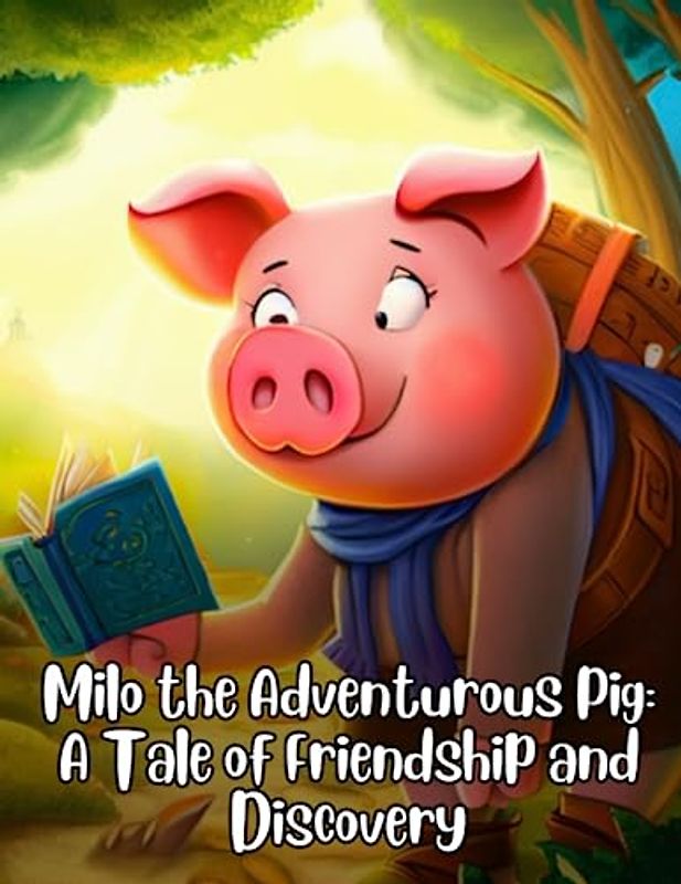 Milo the Adventurous Pig - A Tale of Friendship and Discovery: Short Story for kids about Pig, Perseverance & Self-Confidence I A Motivational Book For kids I Gift for kids