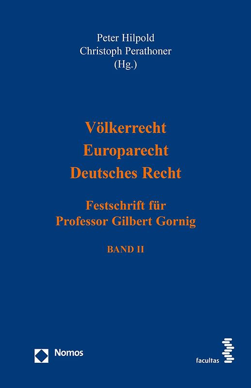 Völkerrecht – Europarecht – Deutsches Recht