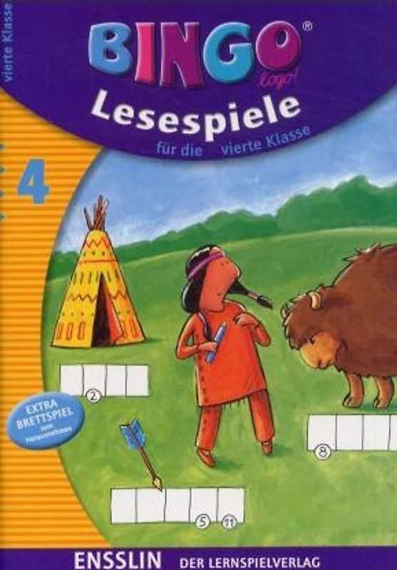 Lesespiele 4. Für die 4. Klasse