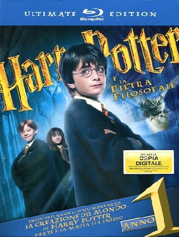Harry Potter E La Pietra Filosofale [Ultimate Edition, ESP Import] Blu-ray Disc