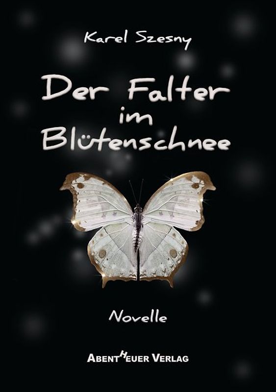 Der Falter im Blütenschnee