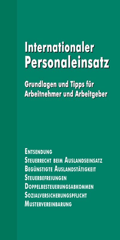 Internationaler Personaleinsatz