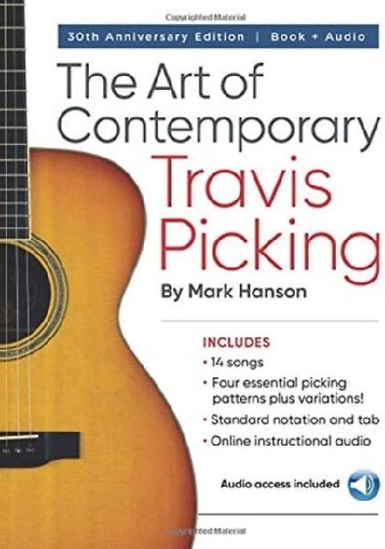 The Art of Contemporary Travis Picking: Learn the Alternating-Bass Fingerpicking Style Book/Online Audio