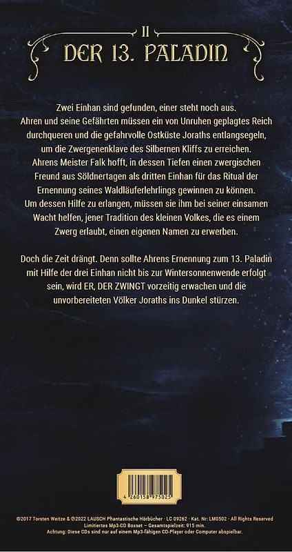 Die Ernennung: Der 13. Paladin Band II