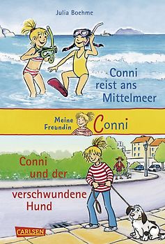 Conni Doppelbände, Band 3: Conni reist ans Mittelmeer / Conni und der verschwundene Hund