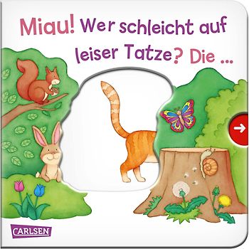 Miau! Wer schleicht auf leiser Tatze? Die ... Katze!