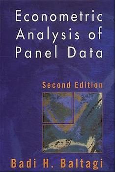 Econometric Analysis of Panel Data