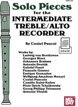 Solo Pieces for the Intermediate Treble/Alto Recorder